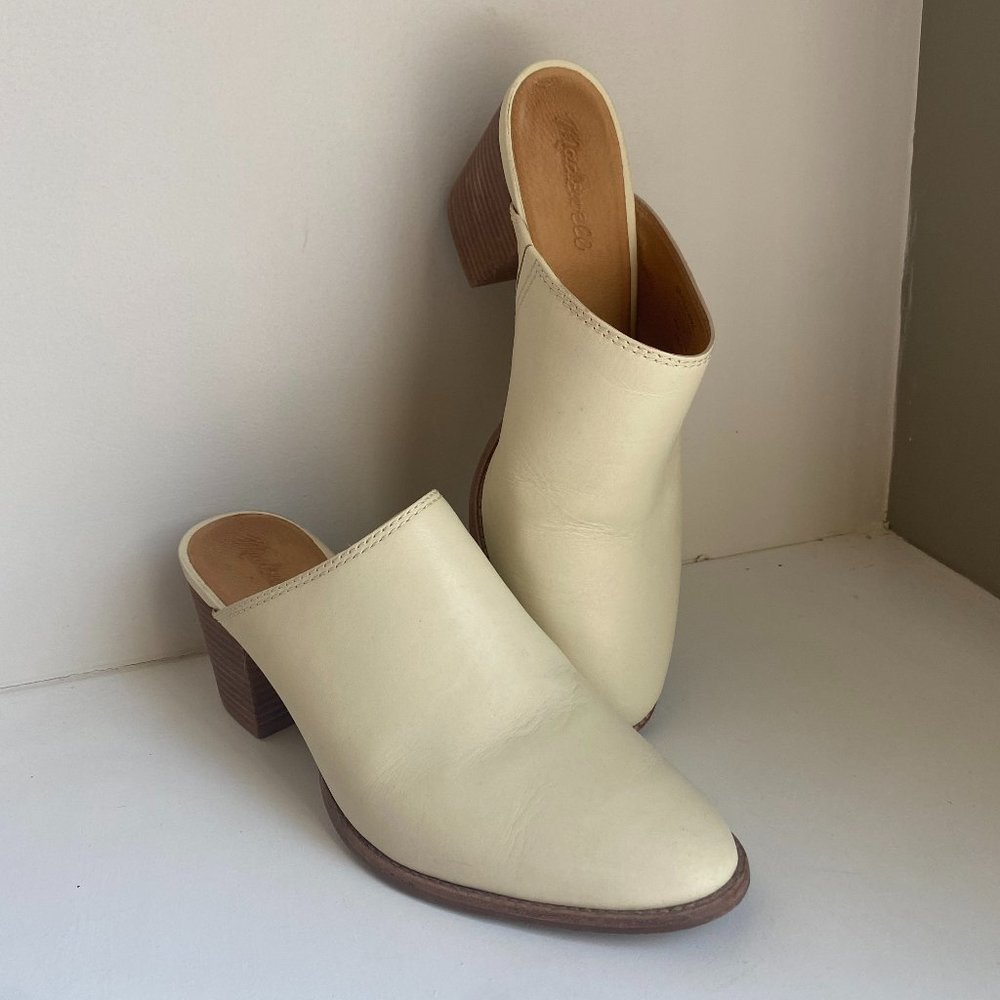Madewell Harper Mule Leather Size 9